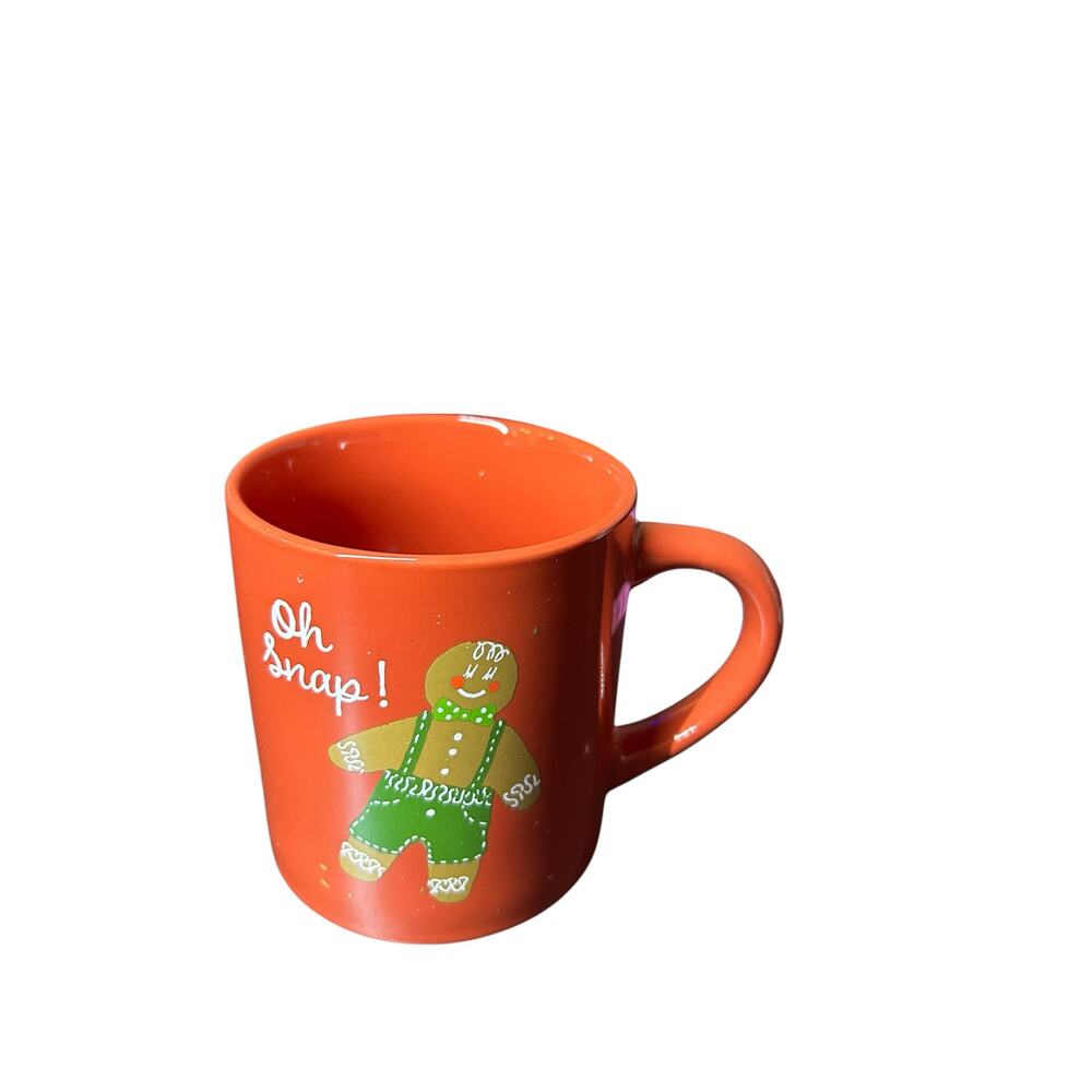 Threshold Oh Snap! Gingerbread Man Christmas Holiday Stoneware Mug